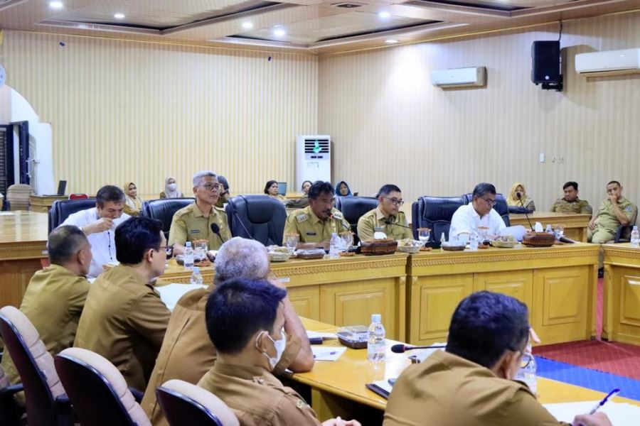 Rapat Koordinasi Pemerintahan Kota Binjai Terfokus pada Pajak dan Retribusi Daerah