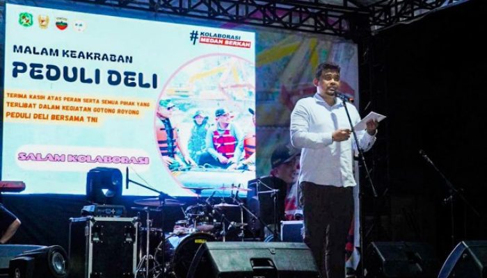 Sukses Besar Malam Keakraban: Gotong Royong Bersih Sungai Deli “Peduli Deli” Ditutup Meriah