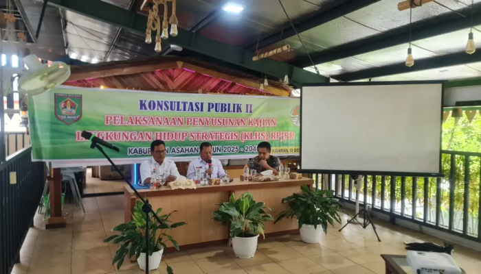 Pemerintah Kabupaten Asahan Gelar Konsultasi Publik Kedua Penyusunan Kajian Lingkungan Hidup Strategis RPJPD Kabupaten Asahan 2025-2045