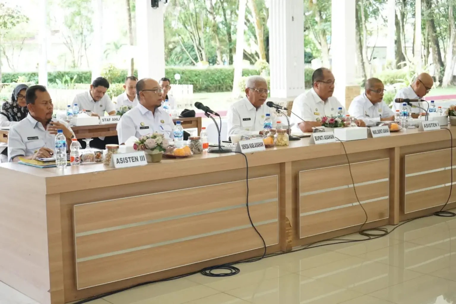 Bupati Asahan H. Surya BSc Buka Rapat Koordinasi dan Tandatangani Perjanjian Kinerja Tahun 2024