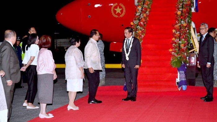 Presiden Jokowi Tiba di Filipina untuk Agenda Pertemuan Bilateral
