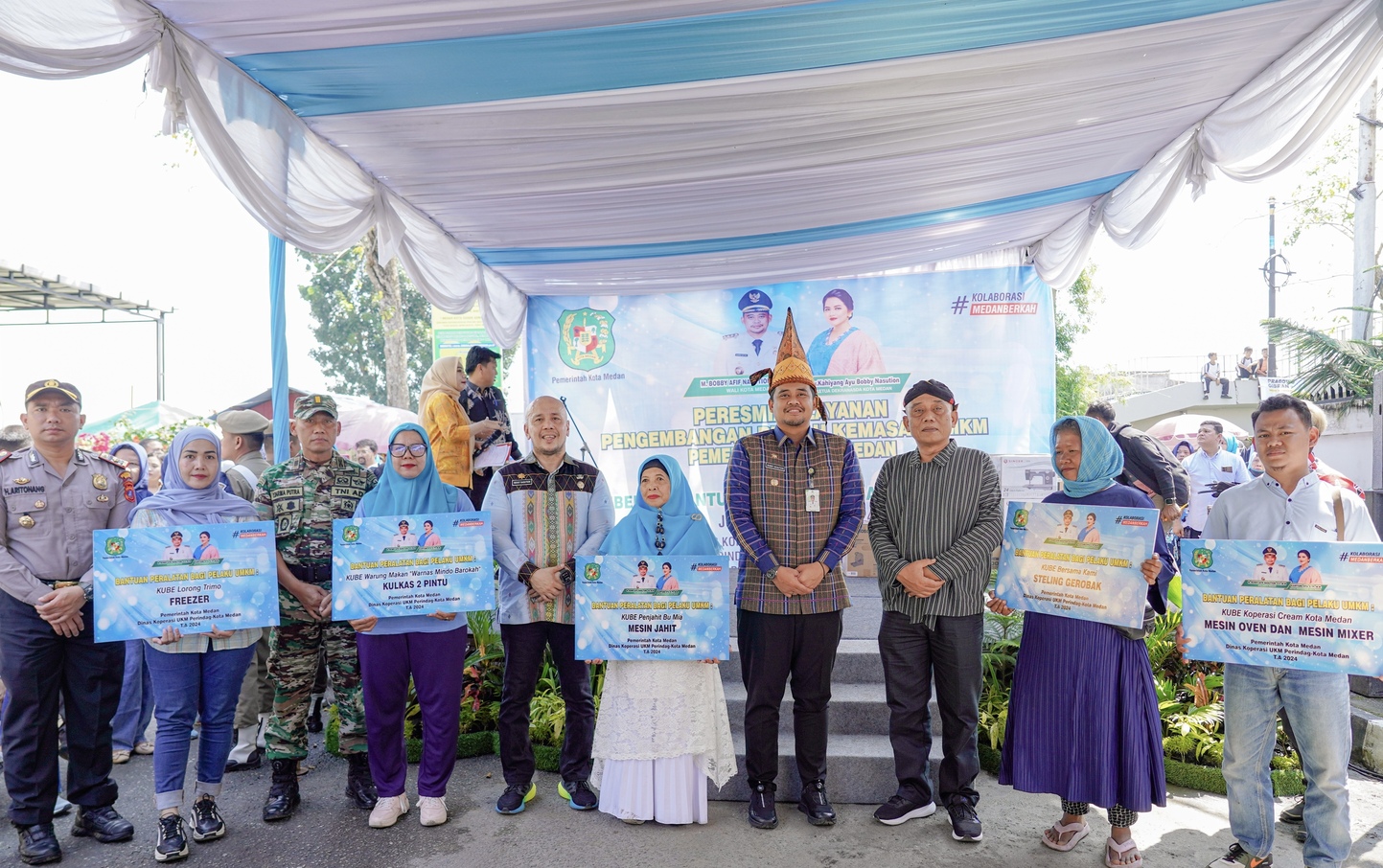 Rumah Layanan Pengembangan Kemasan UMKM Resmi Diresmikan oleh Wali Kota Medan