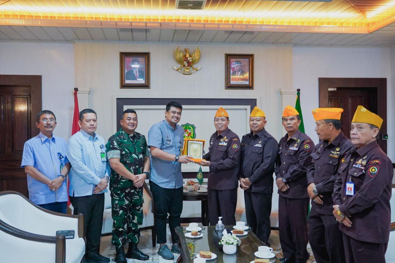 Sentuhan Baru di Gedung Legiun Veteran Republik Indonesia Kota Medan, Wali Kota Bobby Nasution Antusias Meresmikan