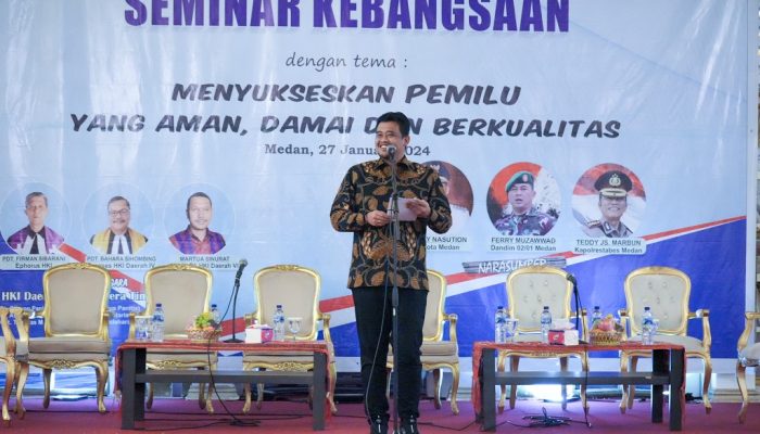 Wali Kota Medan Ajak Masyarakat dan HKI Wujudkan Pemilu Aman dan Berkualitas