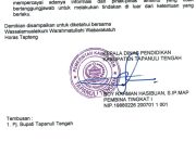 Press Rilis Dinas Pendidikan Tapanuli Tengah Tentang Dana Bantuan Operasional Santuan Pendidikan (BOSP)