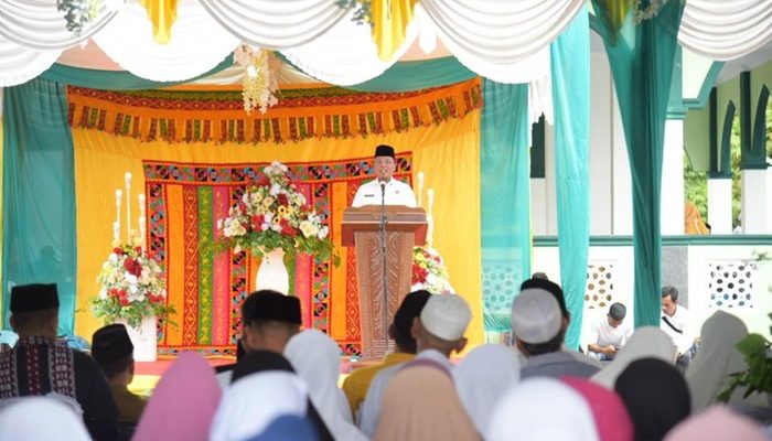 Pj Bupati Tapteng Hadiri Peresmian Masjid Al Musannif Syariful Hasanah Sibuluan Raya