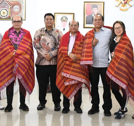 Bupati Samosir Sambut Dirjen Bina Keuangan Daerah Kemendagri untuk Meningkatkan Pengelolaan Keuangan