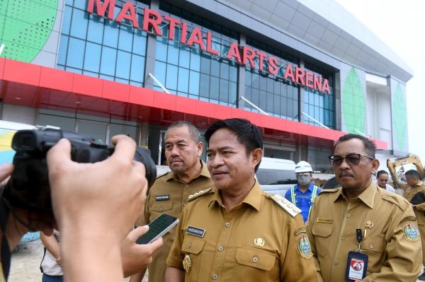 Hassanudin Pastikan Venue PON 2024 di Sumut Selesai Tepat Waktu