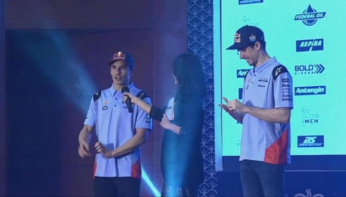 Marc Marquez dan Alex Marquez Berbagi Cerita Soal Makanan dan Harapan di Kick-Off Gresini Racing