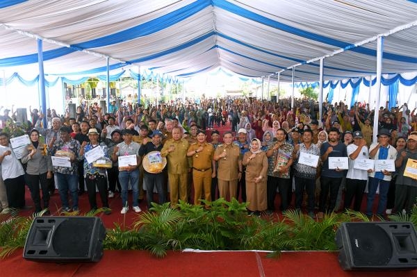 Pj Gubernur Sumut Terima Kasih pada Petani: Ketersediaan Pangan Masih Aman