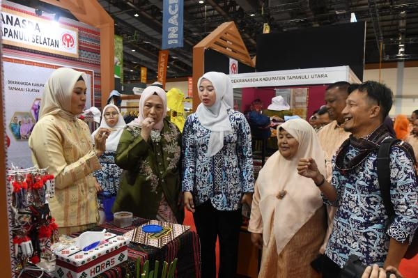 Puluhan Kerajinan Unggulan Sumut Dipamerkan di Inacraft 2024