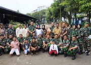 Wali Kota Binjai Bersama Dandim 0203/Lkt Sambut Kunjungan Kerja KASAD di Perumahan Dinas Kodim