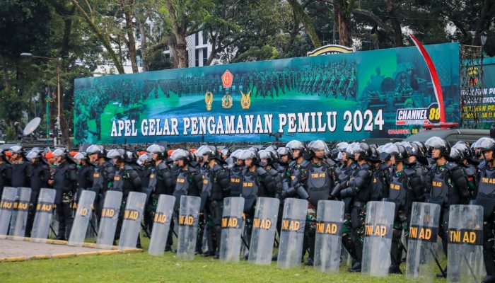 Wali Kota Medan Bobby Nasution Melalui Asisten Pemerintah dan Sosial Ikuti Apel Pasukan Pengamanan Pemilu
