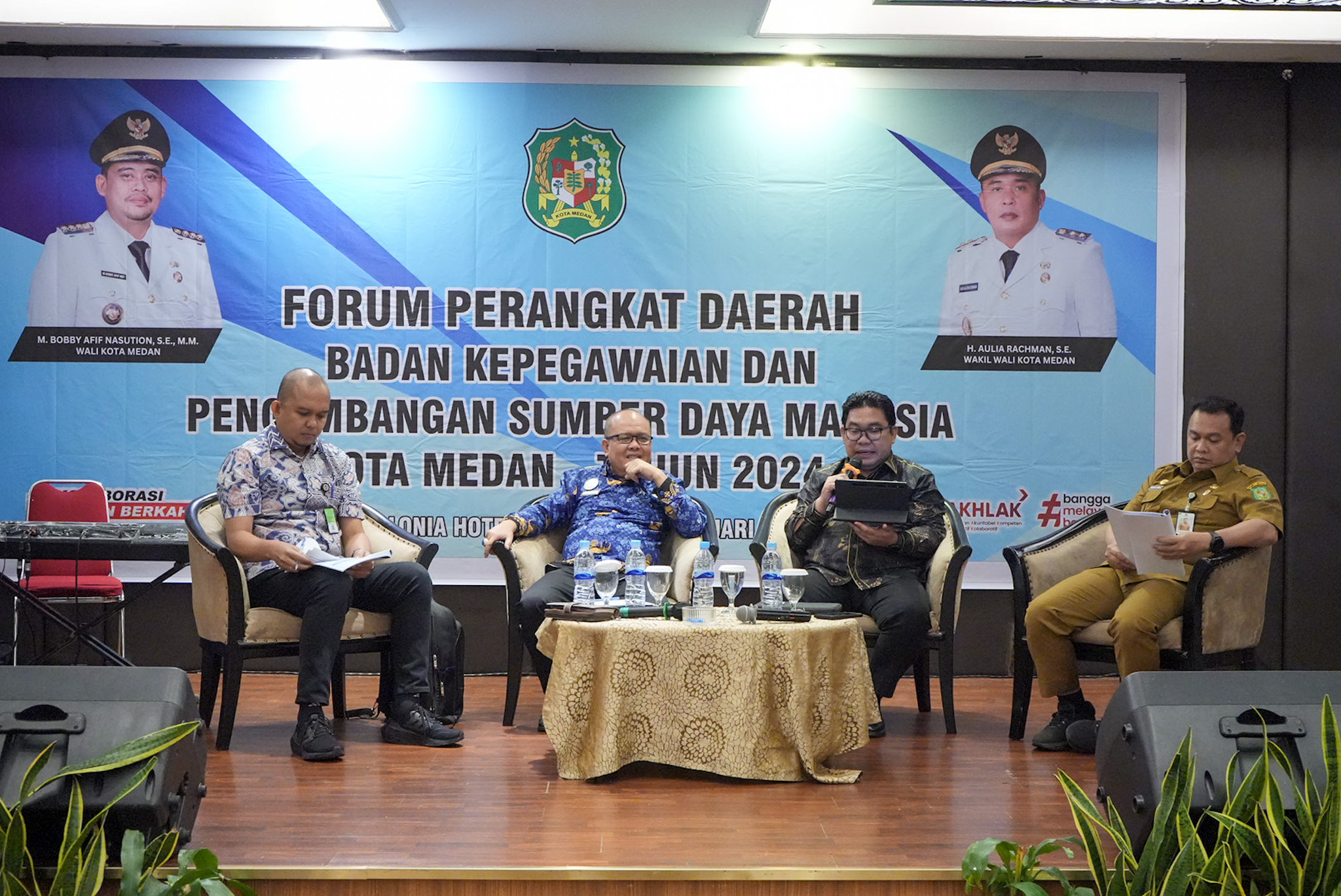 Wali Kota Medan Bobby Nasution Mendorong Sinergi Antar Perangkat Daerah dalam Forum BKPSDM
