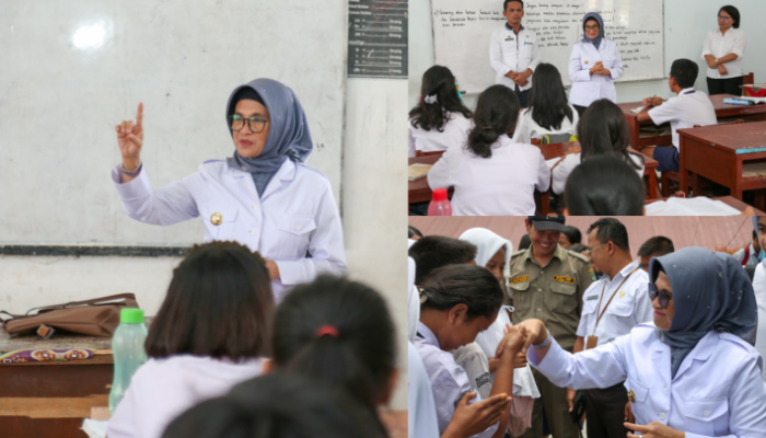 Wali Kota Pematangsiantar Kunjungi SMP Negeri 10 dan SMP Negeri 6