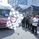 Bupati Asahan Lepas Mobil Distribusi Logistik Pemilu 2024 di Kabupaten Asahan