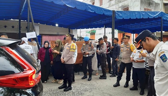 Kapolres Sibolga dan Forkopimda Cek Langsung ke TPS