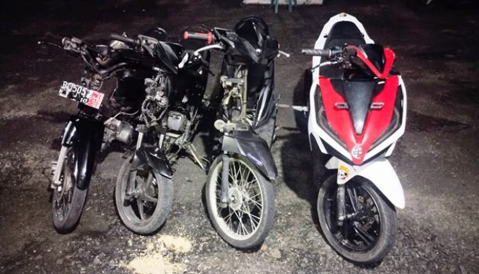 Polsek Pinangsori Gulung ‘Bali’ dan Amankan Sepeda Motor