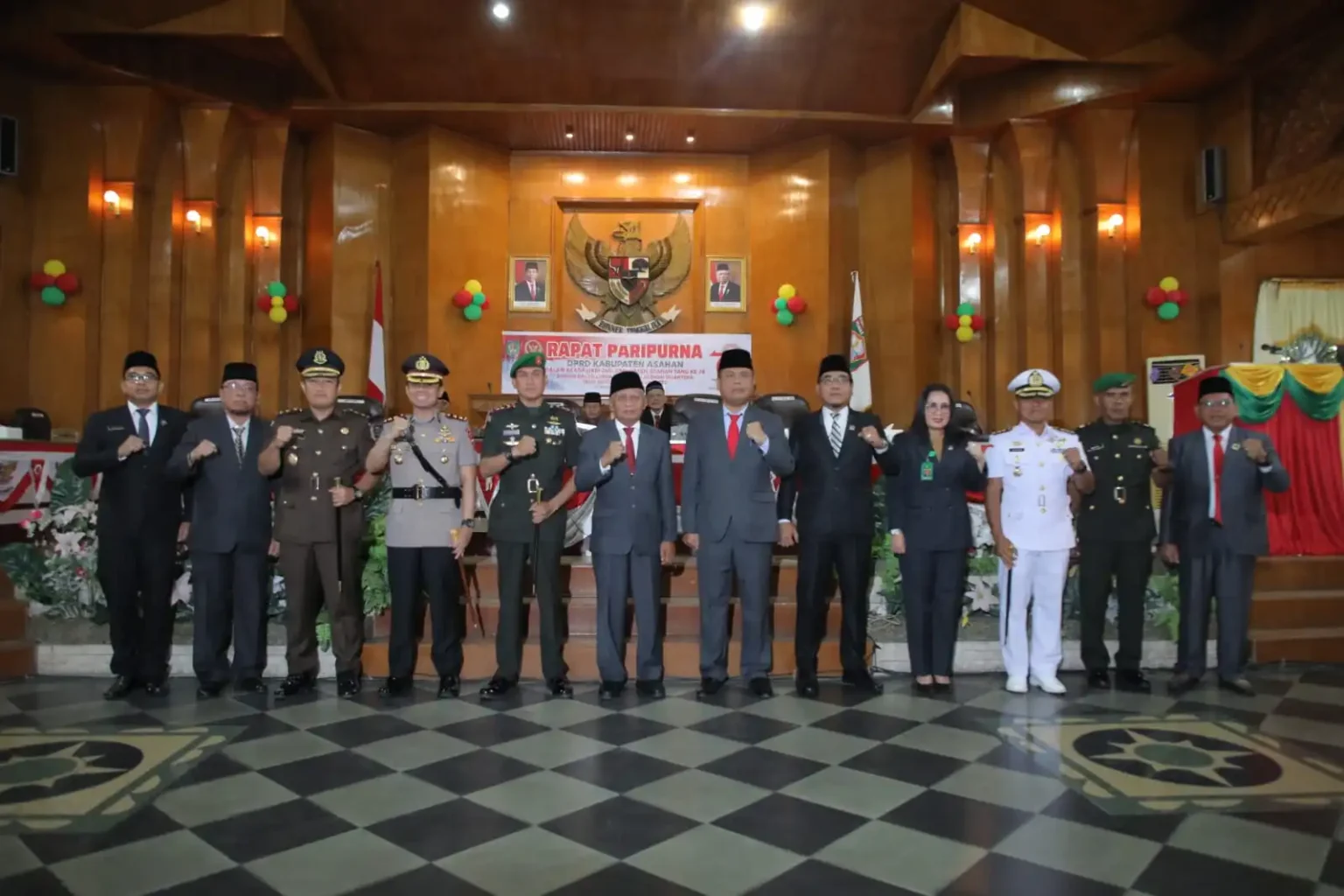 DPRD Kabupaten Asahan Gelar Rapat Paripurna untuk Peringati Hari Jadi ke-78 Kabupaten Asahan