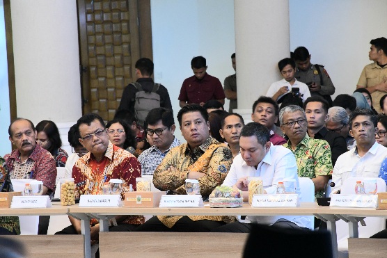 Bupati Samosir Hadiri Rapat Koordinasi High-Level Meeting untuk Pengendalian Inflasi dan Digitalisasi Daerah di Sumatera Utara