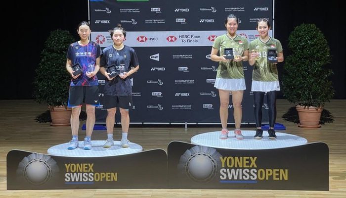 Indonesia Raih Satu Gelar Juara, Lanny/Ribka Sugiarto Sabet Kemenangan Ganda Putri di Swiss Open 2024