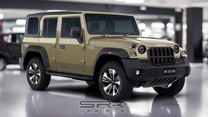 Mahindra Thar Limb Pintu Siap Meluncur di India: Penantang Suzuki Jimny