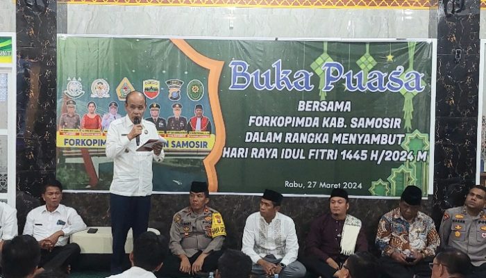 Pemerintah Kabupaten Samosir Gelar Buka Puasa Bersama, Perkuat Silaturahmi Antar Umat Beragama