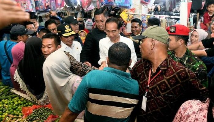 Penjabat Gubernur Sumatera Utara (Sumut) Hassanudin Apresiasi Kehadiran Presiden Jokowi di Pasar Gelugur, Rantauprapat
