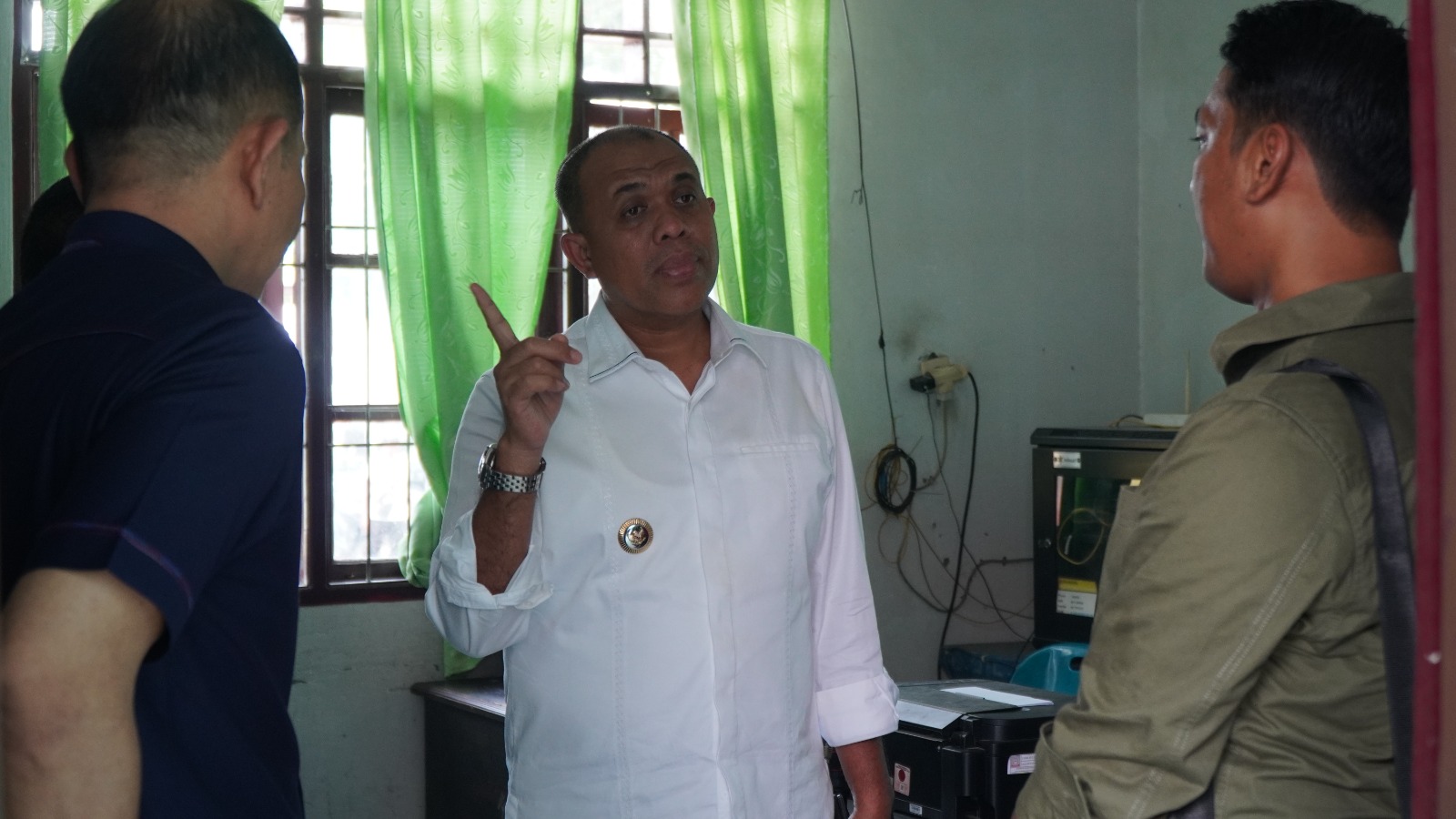 Pj Bupati Langkat Lakukan Sidak Pelayanan Publik di Kantor Kecamatan Sei Lepan