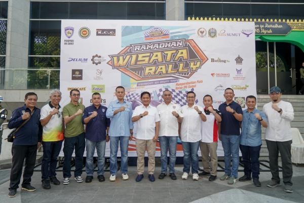 Pj. Gubernur Sumatera Utara Buka Kejuaraan Wisata Rally Ramadan 2024: Momen Unik Gabungkan Sport, Entertainment, dan Sport Tourism