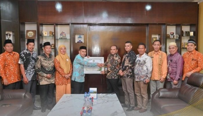 Pj. Walikota Padangsidimpuan Terima Kunjungan Kepala Kantor Kementerian Agama Kota