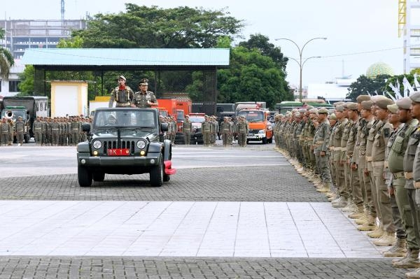 Ulang Tahun Satpol PP, Linmas, dan Damkar di Sumut Dirayakan dengan Pesan Kesiapsiagaan dan Atraksi Menghibur