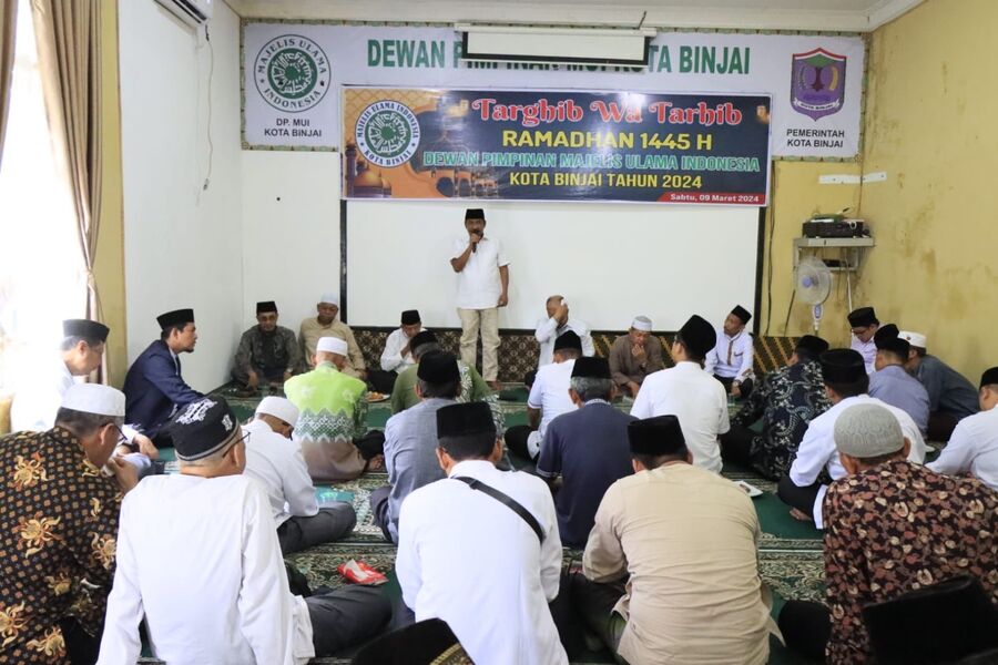 Wali Kota Binjai Hadiri Acara Punggahan MUI Kota Binjai sebagai Bagian dari Persiapan Ramadhan