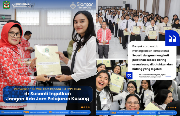 Wali Kota Pematangsiantar Mendorong Disiplin dan Kualitas Guru PPPK