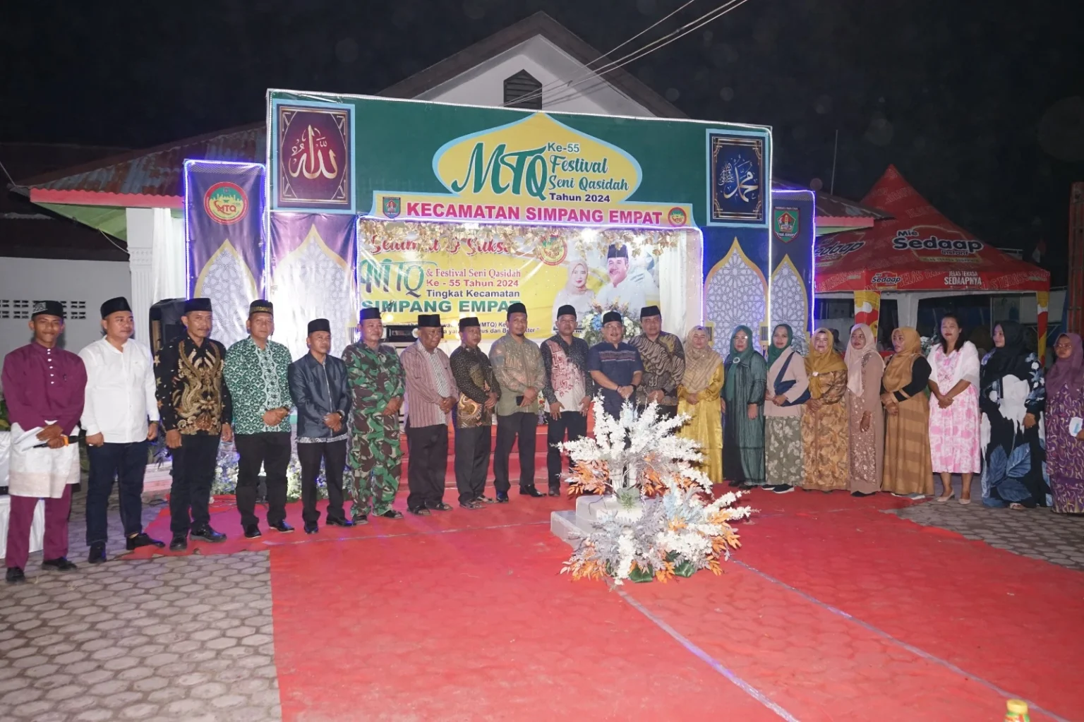 Bupati Asahan Tutup Pelaksanaan MTQ dan Festival Seni Qasidah Kecamatan Simpang Empat