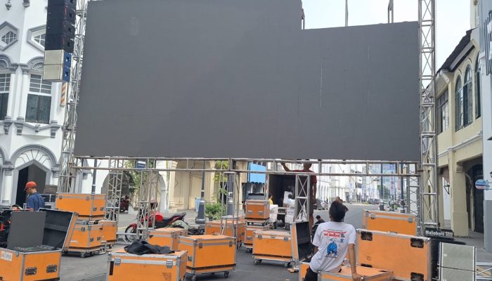 Parkir Gratis, Masyarakat Dukung Nonton Bareng Piala Asia U-23 di Medan