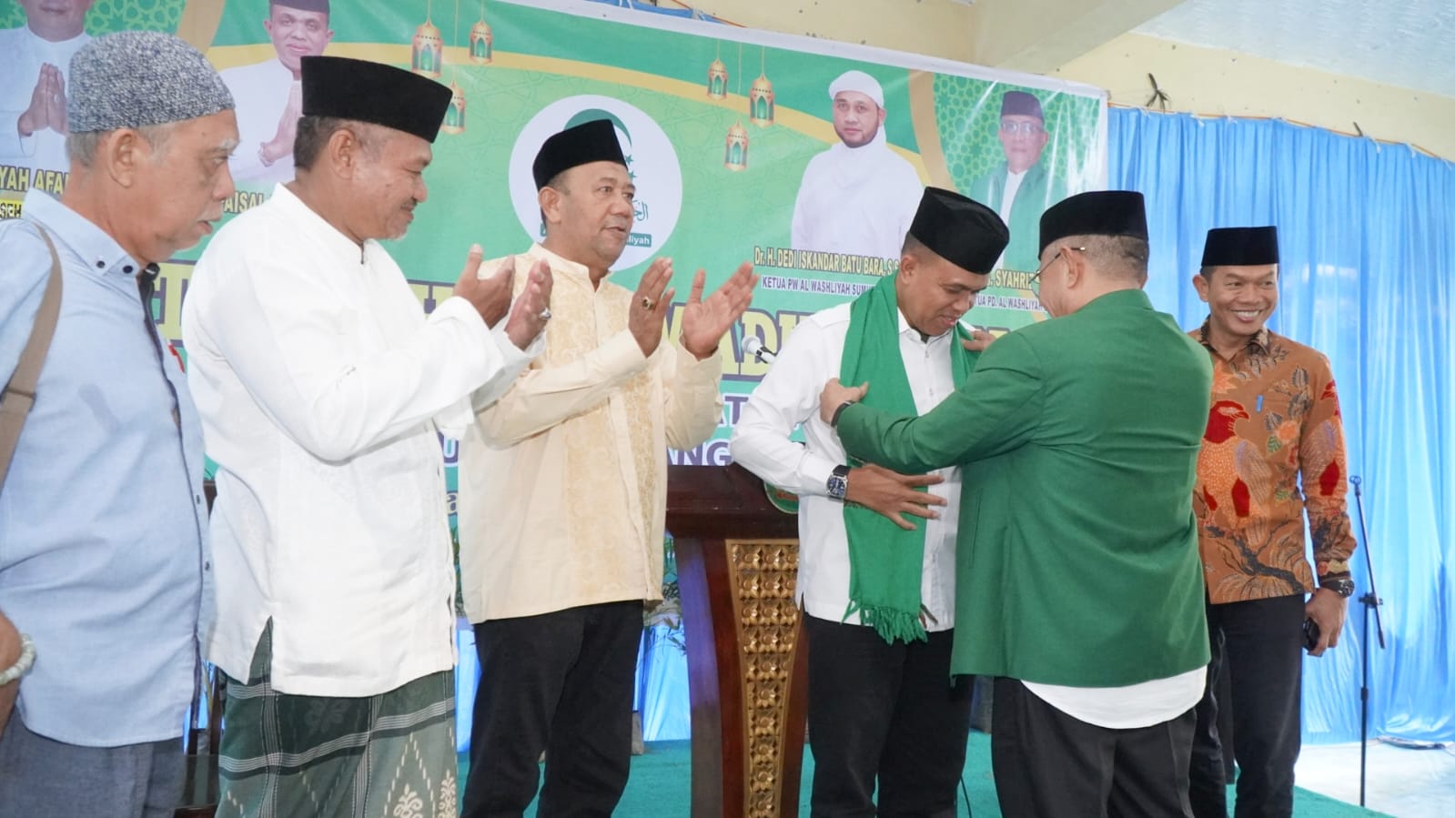 Silaturahmi Ramadhan 1445 H: Al Jam'iyatul Washliyah Kabupaten Langkat Dukung Kepemimpinan Pj Bupati