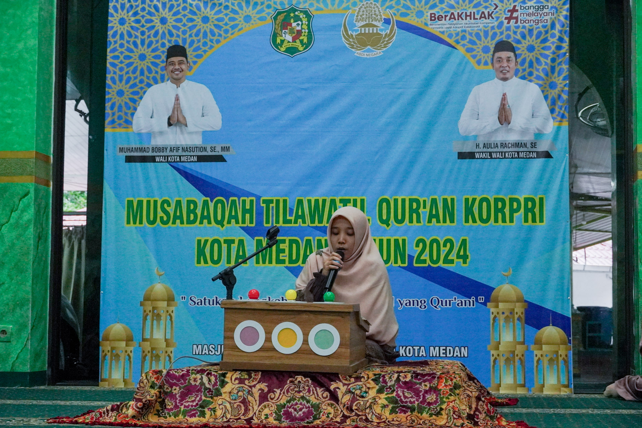 Wali Kota Medan Serukan Pentingnya Al Qur'an sebagai Pedoman dalam Kehidupan, MTQ Korpri Kota Medan 2024 Dibuka