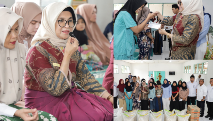Wali Kota Pematangsiantar dr Susanti Dewayani SpA dan Perumda Tirta Uli Gelar Program Ramadhan Berbagi di Masjid dan Panti Asuhan