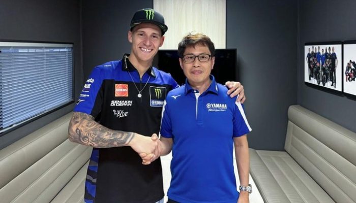 Yamaha Resmi Perpanjang Kontrak Fabio Quartararo Hingga Musim 2026