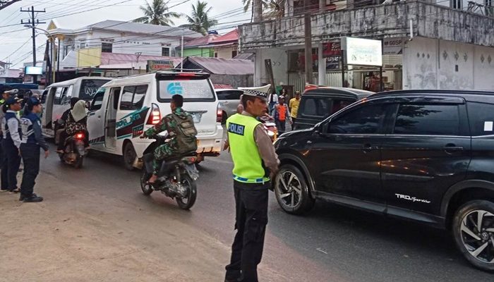 Arus Balik Lebaran Terpantau Lancar di Wilayah Tapanuli Tengah
