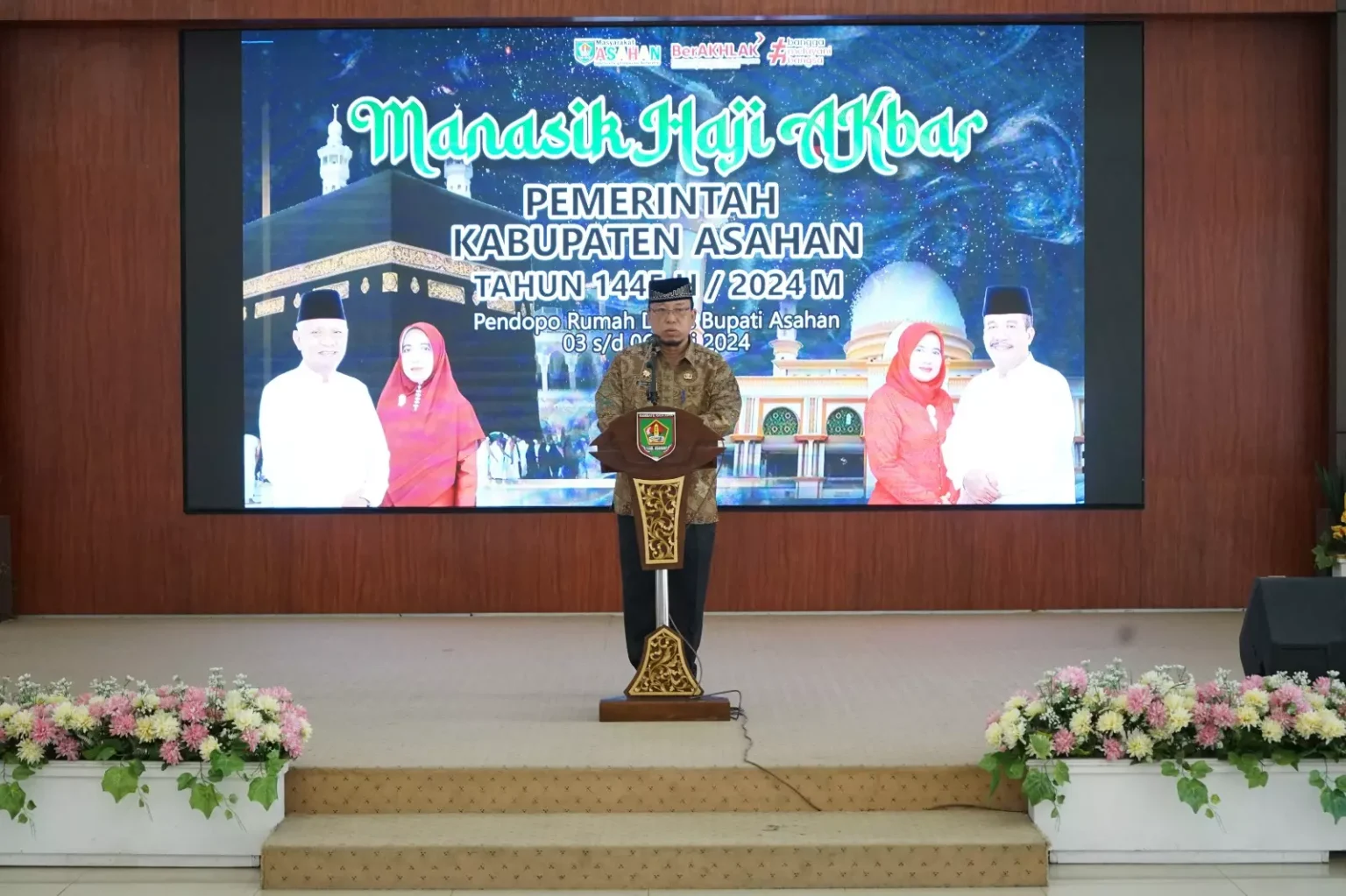 Sekda Asahan Buka Manasik Haji 1445 H/2024 M, Jamaah Calon Haji Siapkan Diri Menuju Tanah Suci