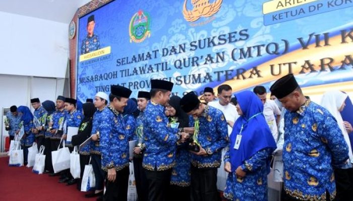 Musabaqah Tilawatil Quran (MTQ) VII KORPRI Sumut Ditutup, Pj Gubernur Menyampaikan Pesan Kebangsaan dan Keislaman
