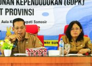 Pemkab Samosir dan Dinas P3AKB Provinsi Sumut Gelar Sosialisasi Grand Design Pembangunan Kependudukan