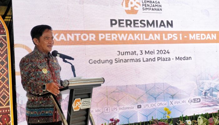 Pemko Medan Apresiasi Pembukaan Kantor Perwakilan LPS di Medan