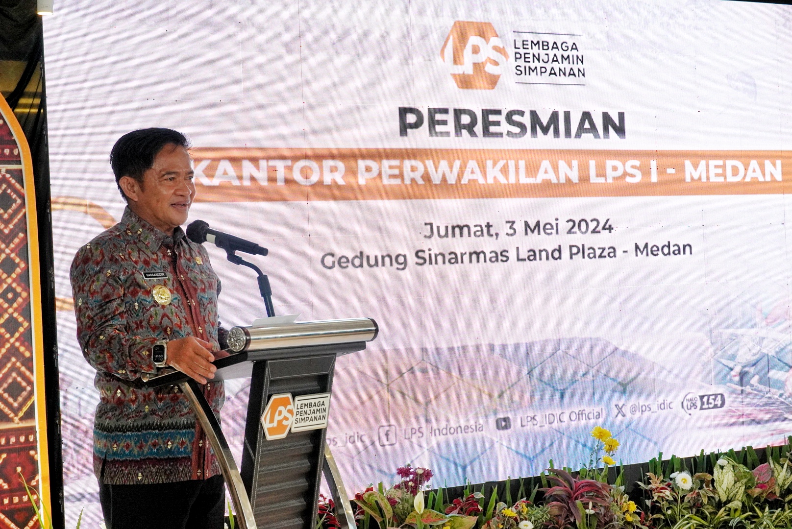 Pemko Medan Apresiasi Pembukaan Kantor Perwakilan LPS di Medan