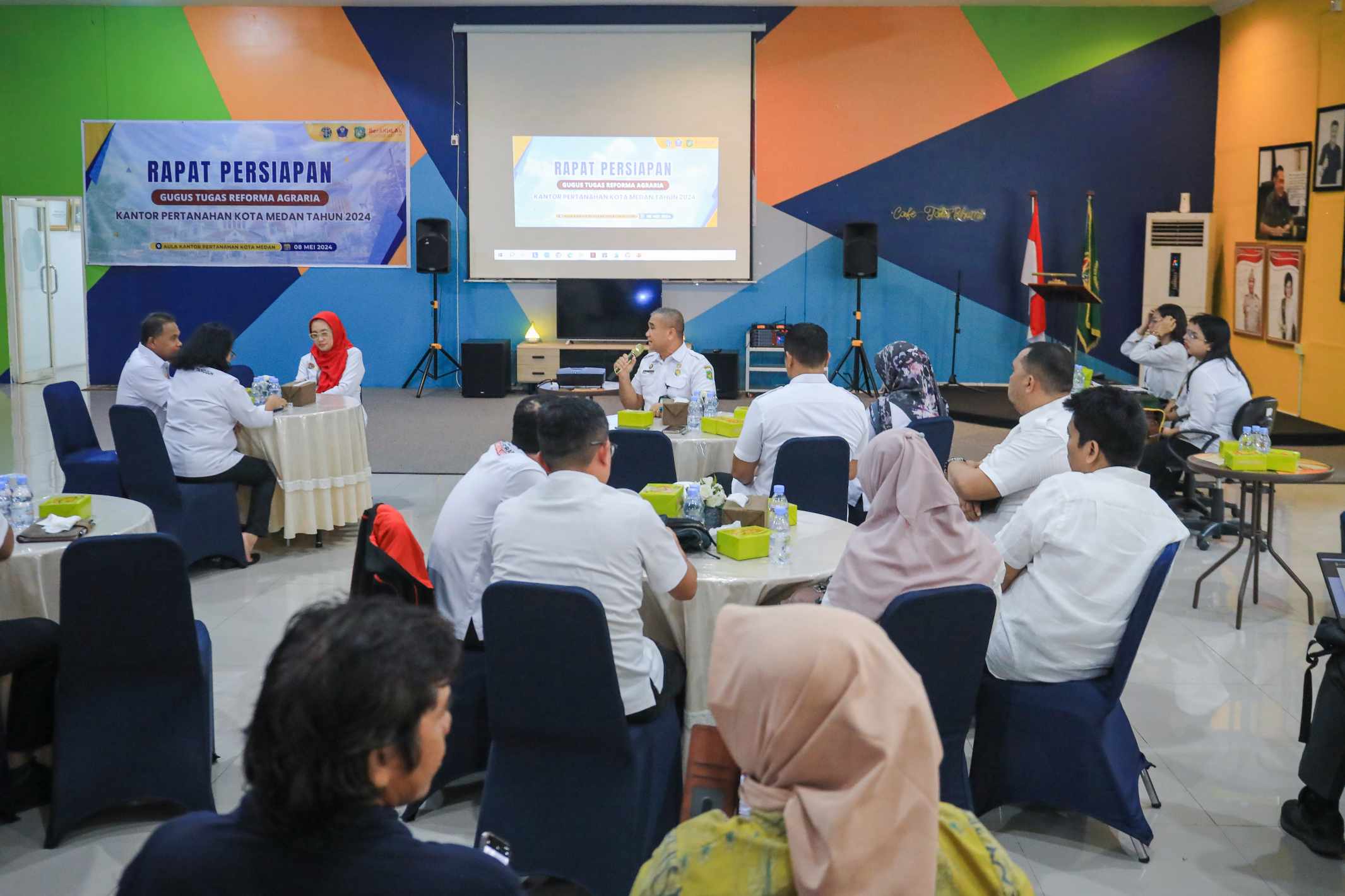 Pemko Medan dan Kantah Kota Medan Bersinergi dalam Rapat Persiapan Gugus Tugas Reforma Agraria Tahun 2024