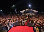 Ribuan Warga Kota Binjai Antusias Saksikan Penampilan Armada Band dalam Perayaan HUT Kota Binjai ke-152