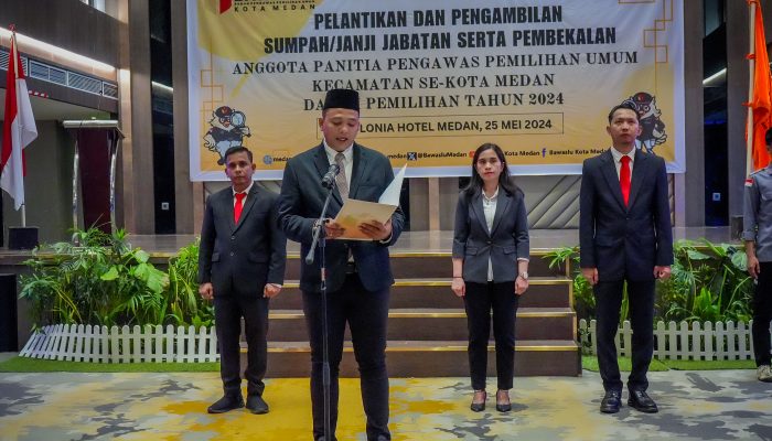 Wali Kota Medan Harapkan Panwascam Jalin Koordinasi dengan Kecamatan, Polsek, dan Koramil