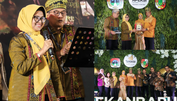 Wali Kota Pematangsiantar dan Ketua Dekranasda Hadiri Welcome Dinner Raker APEKSI Komwil 1 2024 di Pekanbaru